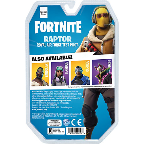 Фигурка Jazwares Fortnite Раптор, с аксессуарами от Jazwares