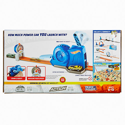 Конструктор трасс Hot Wheels Track Builder Запуск с оборотом от Mattel