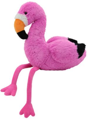 Plüschtier Stofftier Kuscheltier Flamingo Anhänger lila o pink 26cm Glitzer NEU 