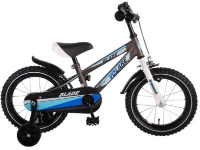 Blade Kinderfahrrad - Jungen - 14 Zoll - Grau - 95% montiert, Volare