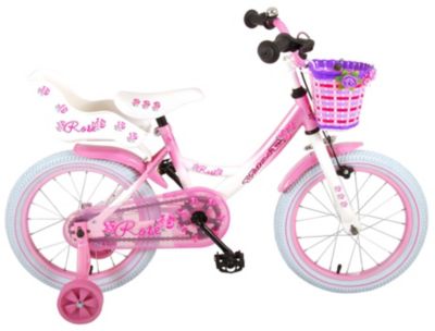 hudora fahrrad mädchen 16 zoll pink