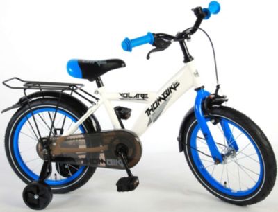 Thombike Kinderfahrrad - Jungen - 16 Zoll - Weiß Blau - 95%
