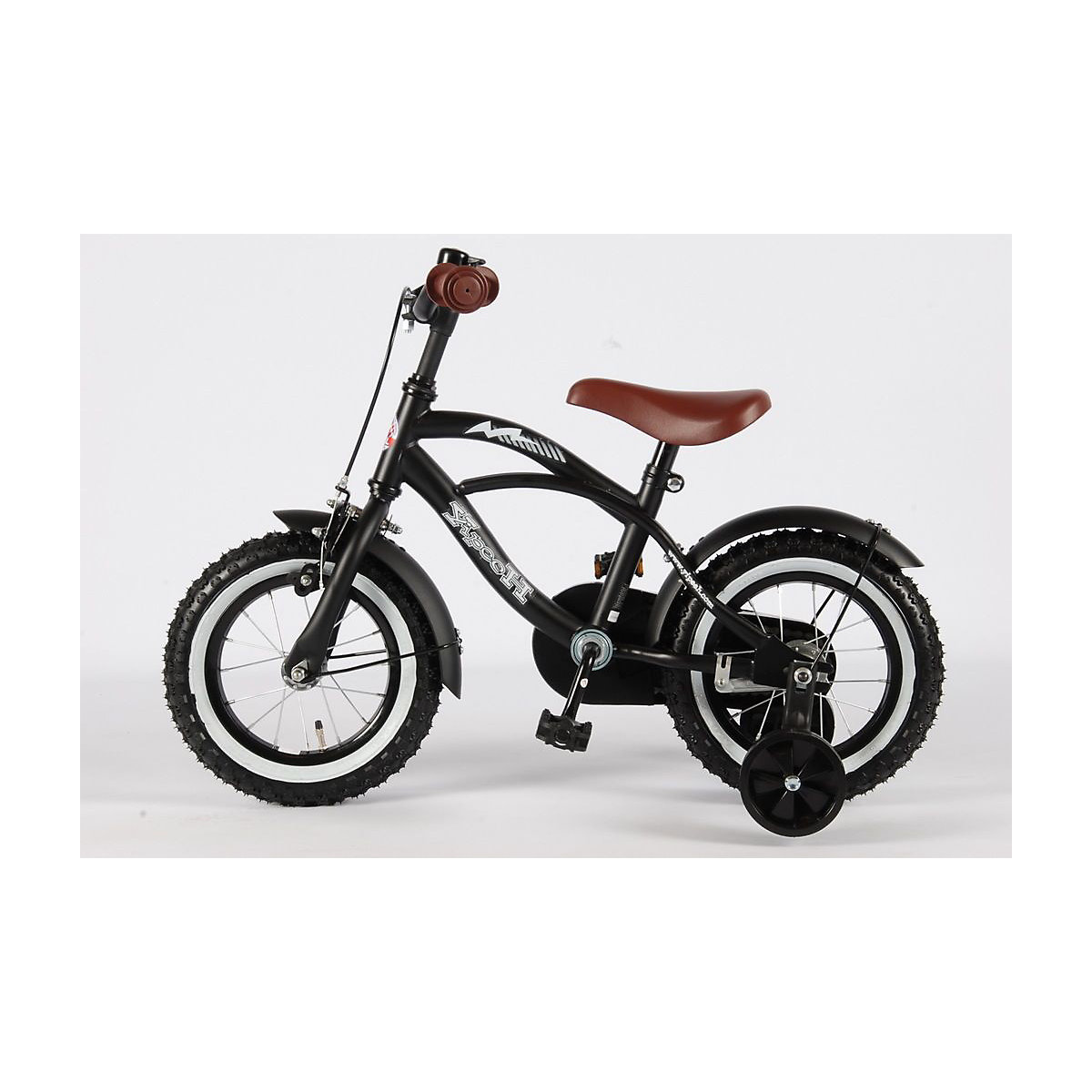 Fahrrad 12 Zoll mit Motivauswahl Black Cruiser Kinderrad Kinderfahrräder