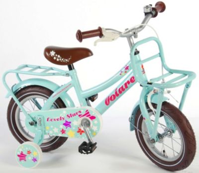 Lovely Stars Mdchenfahrrad 12 Zoll Minze Blau blau