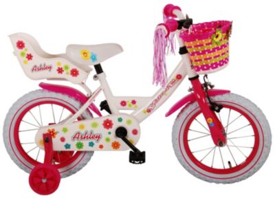 Miraculous 16 Zoll 25,4 cm Mädchen Felgenbremse Kinder-Fahrrad Stützräder Bik... 