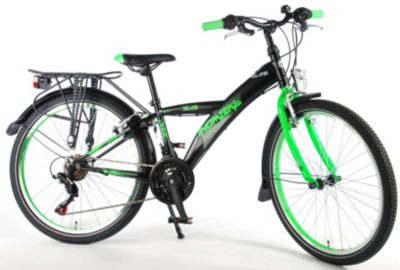 fahrrad pegasus schwarz grün 24 zoll