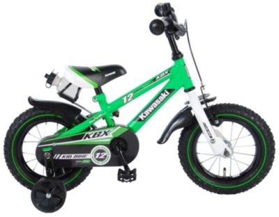 Kawasaki Kinderfahrrad Jungen 12 Zoll Grün, Volare