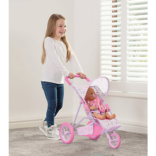 Коляска для кукол Baby Born, розовая от Zapf Creation