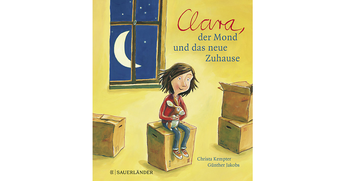 Buch - Clara, der Mond und das neue Zuhause, Miniausgabe