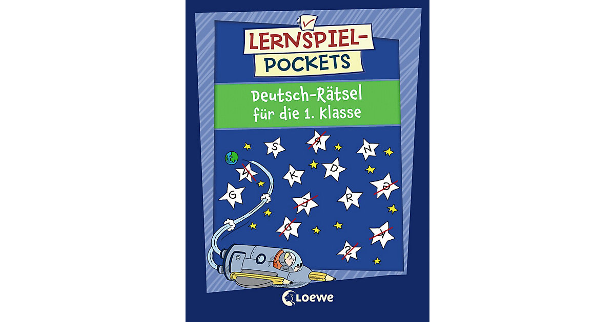 Buch - Lernspiel-Pockets: Deutsch-Rätsel die 1. Klasse Kinder