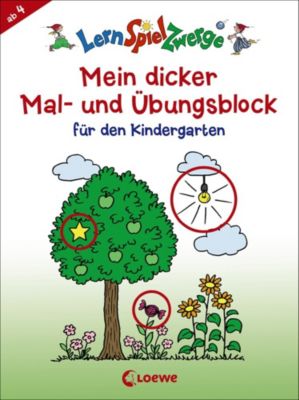 Buch - Mein dicker Mal- und bungsblock den Kindergarten Kinder