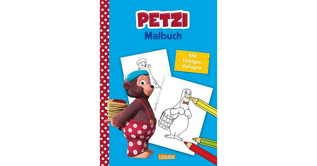 Buch - Petzi: Malbuch
