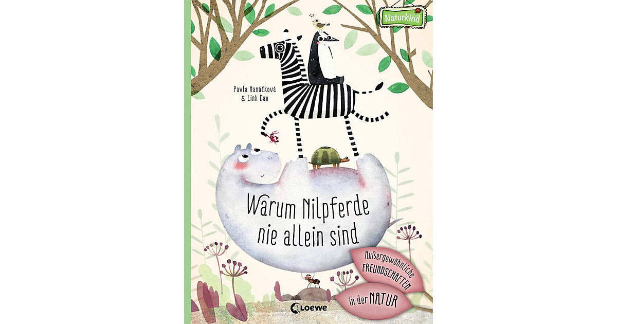 Spielzeug: Loewe Verlag Buch - Warum Nilpferde nie allein sind