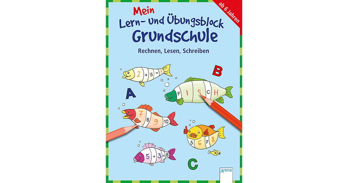 Buch - Mein Lern- und Übungsblock Grundschule: Mein Lern- und Übungsblock Grundschule: Rechnen, Lesen, Schreiben