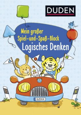 Buch - DUDEN Kinderwissen Vorschule: Mein gro�er Spiel- und Spa�-Block: Logisches Denken
