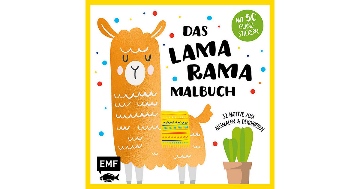 Buch - Das Lama-Rama-Malbuch