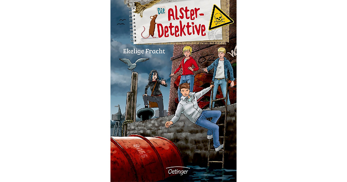 Buch - Die Alster-Detektive: Ekelige Fracht, Band 3