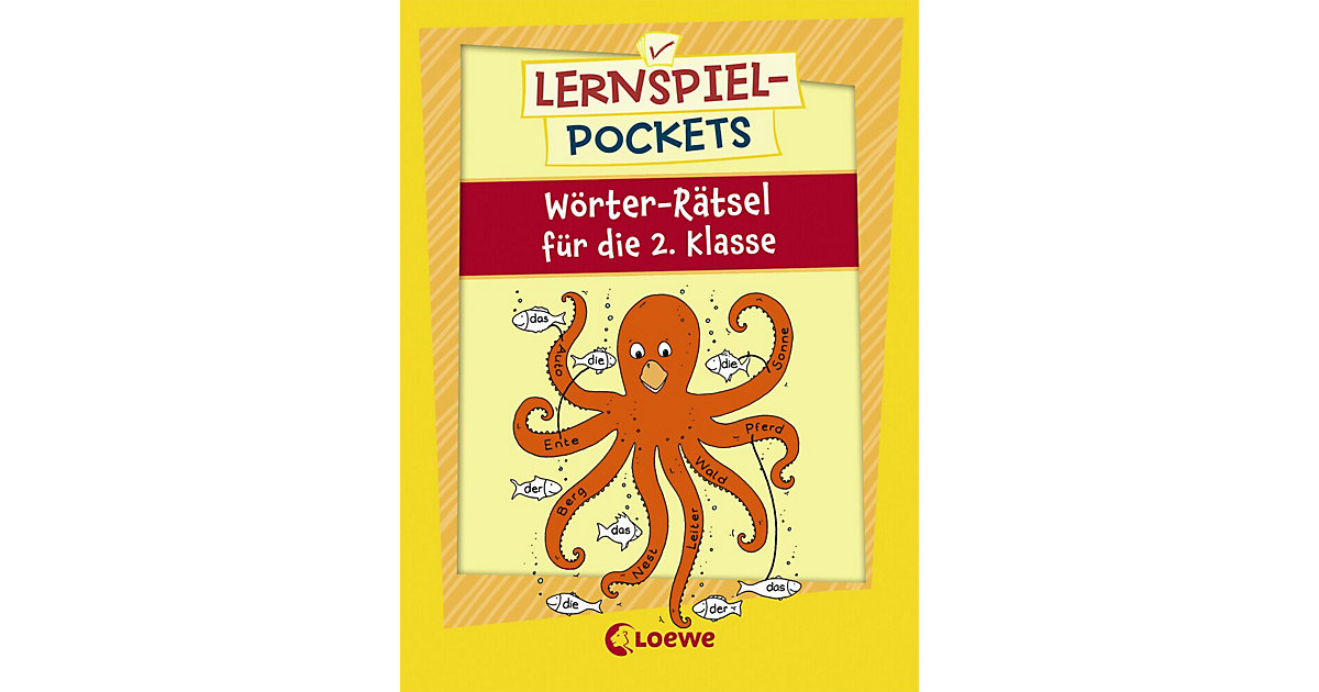 Buch - Lernspiel-Pockets: Wörter-Rätsel die 2. Klasse Kinder