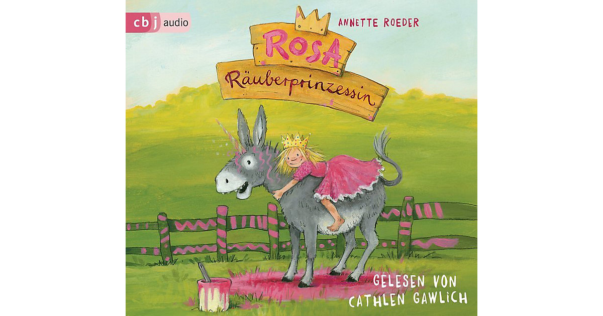 Rosa Räuberprinzessin, 2 Audio-CDs Hörbuch