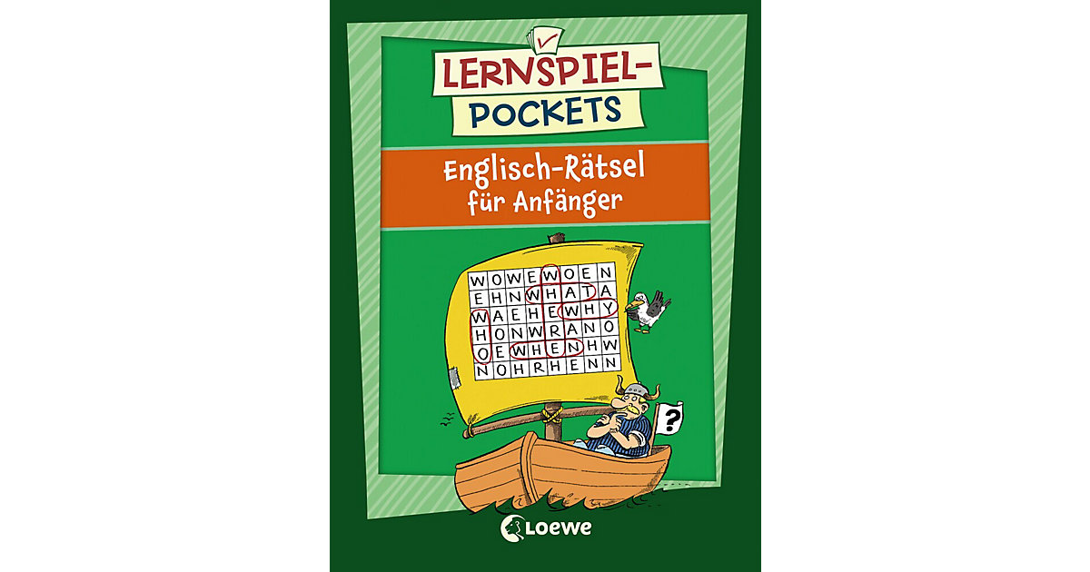 Buch - Lernspiel-Pockets: Englisch-Rätsel Anfänger Kinder