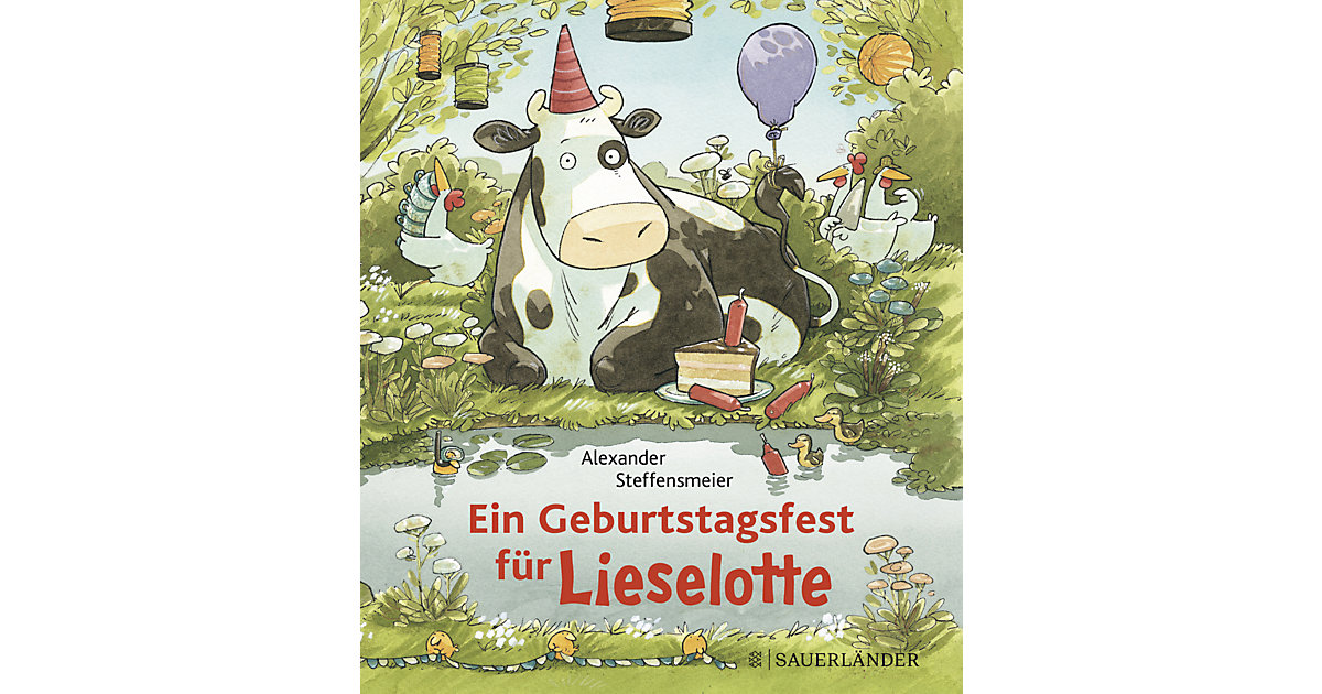 Buch - Ein Geburtstagsfest Lieselotte, Mini-Ausgabe Kinder