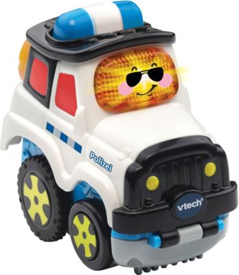 Drück & Los Flitzer Feuerwehr o Polizeiauto Aufzieh Spielzeug Press & Go Auto 