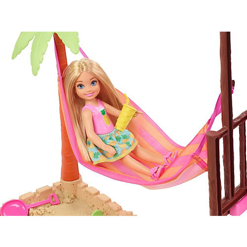 Игровой набор Barbie "Путешествия" Челси и хижина от Mattel