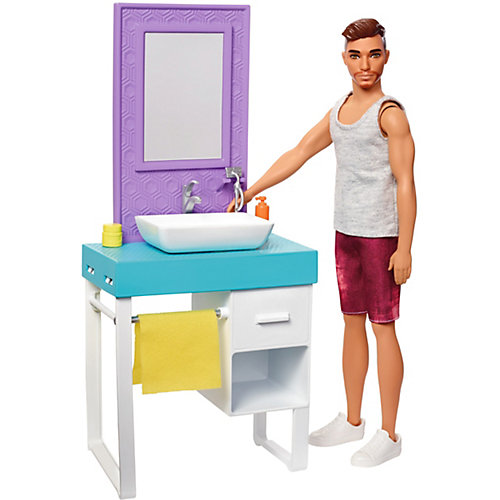 Кукла Кен Barbie, Ванная комната от Mattel