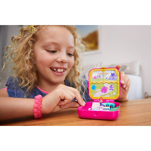 Игровой набор Polly Pocket "Мини-мир" Замок маленькой принцессы от Mattel