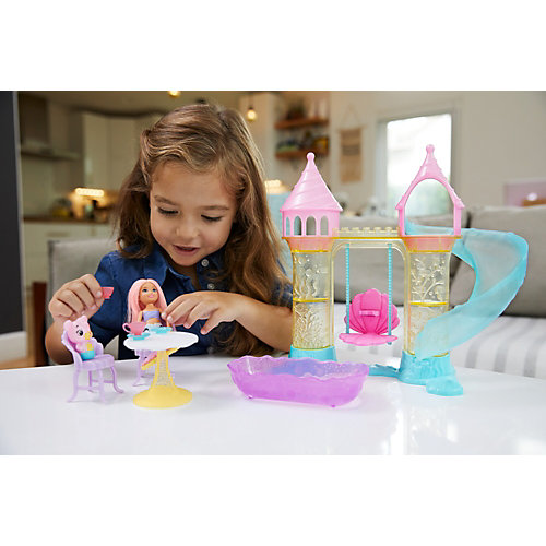 Игровой набор Barbie Dreamtopia Детская площадка с русалочкой Челси от Mattel