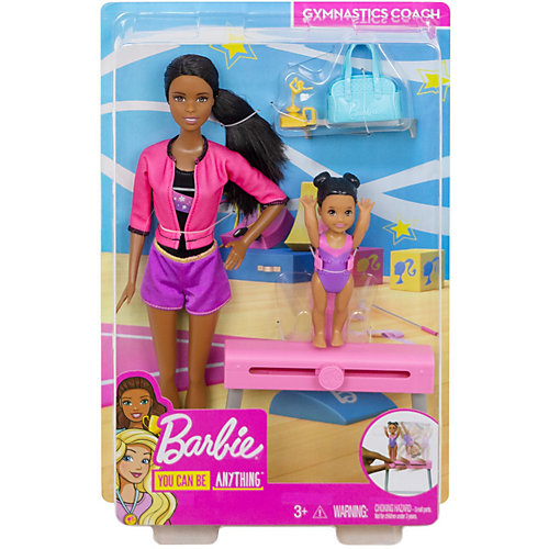 Игровой набор Barbie "Спортивная карьера" Гимнастика, брюнетка от Mattel