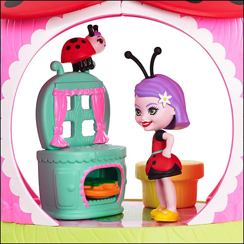Игровой набор Enchantimals "Домик букашек" Ладилия Божья Коровка и кухня от Mattel