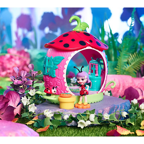 Игровой набор Enchantimals "Домик букашек" Ладилия Божья Коровка и кухня от Mattel