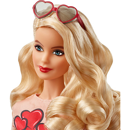 Коллекционная кукла Barbie в красном платье от Mattel