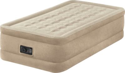 Luftbett Ultra Plush mit 220V Elektropumpe beige