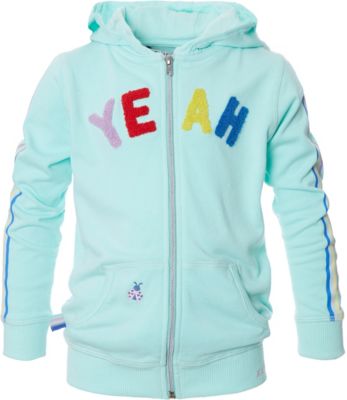 Sweatjacke mit Kapuze mint Gr. 104 Mdchen Kleinkinder