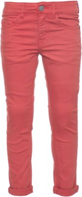 Hose Skinny Fit rot Gr. 134 Jungen Kinder