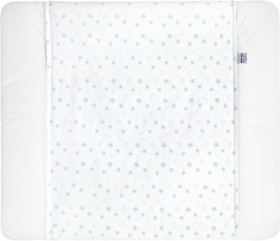 Schutzbezug Wickelauflagen, Sterne mint, 75 x 85 cm Kinder