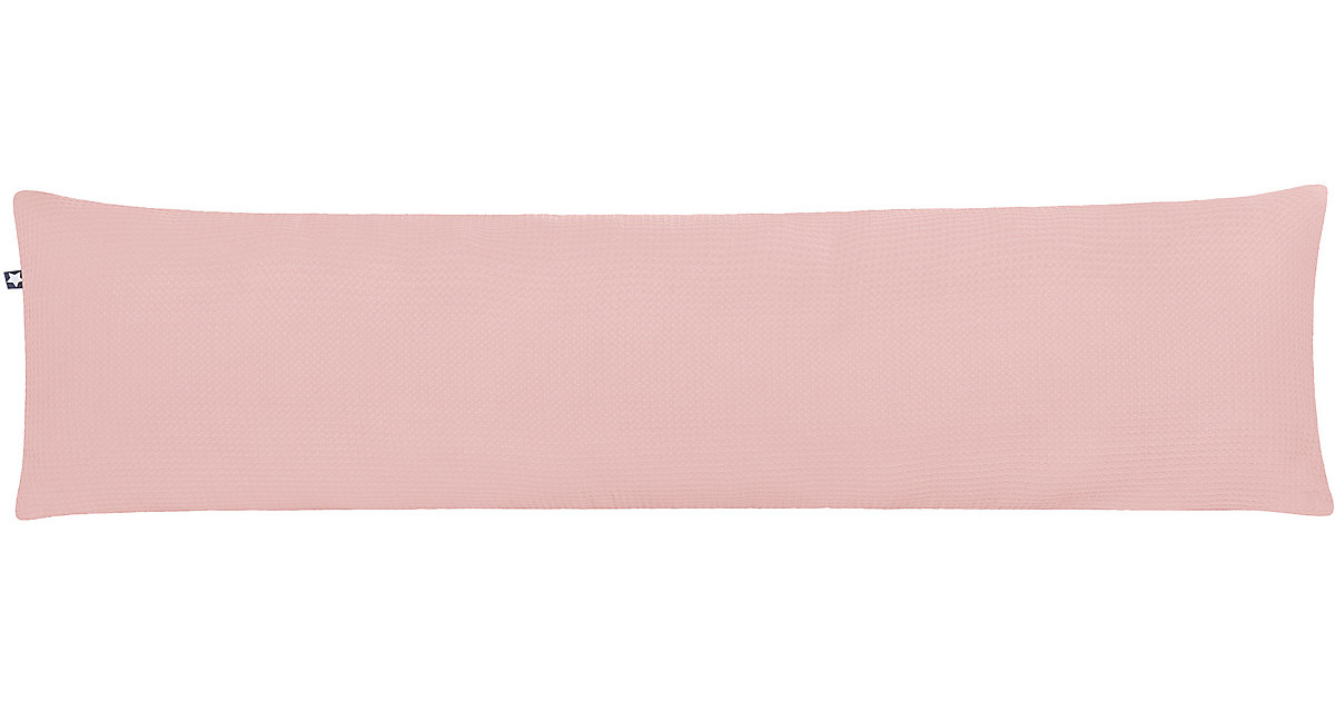 ZÖLLNER · Seitenschläferkissen Waffelpiqué, Blush, 40 x 160 cm ZÖLLNER · Seitenschläferkissen Waffelpiqué, Blush, 40 x 160 cm