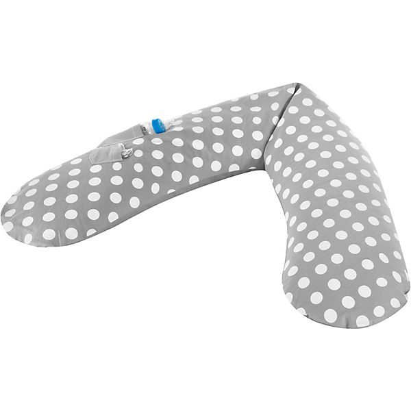 Theraline Stillkissenbezug Bezug für Das Original 190 cm Indie Dots grau NEU