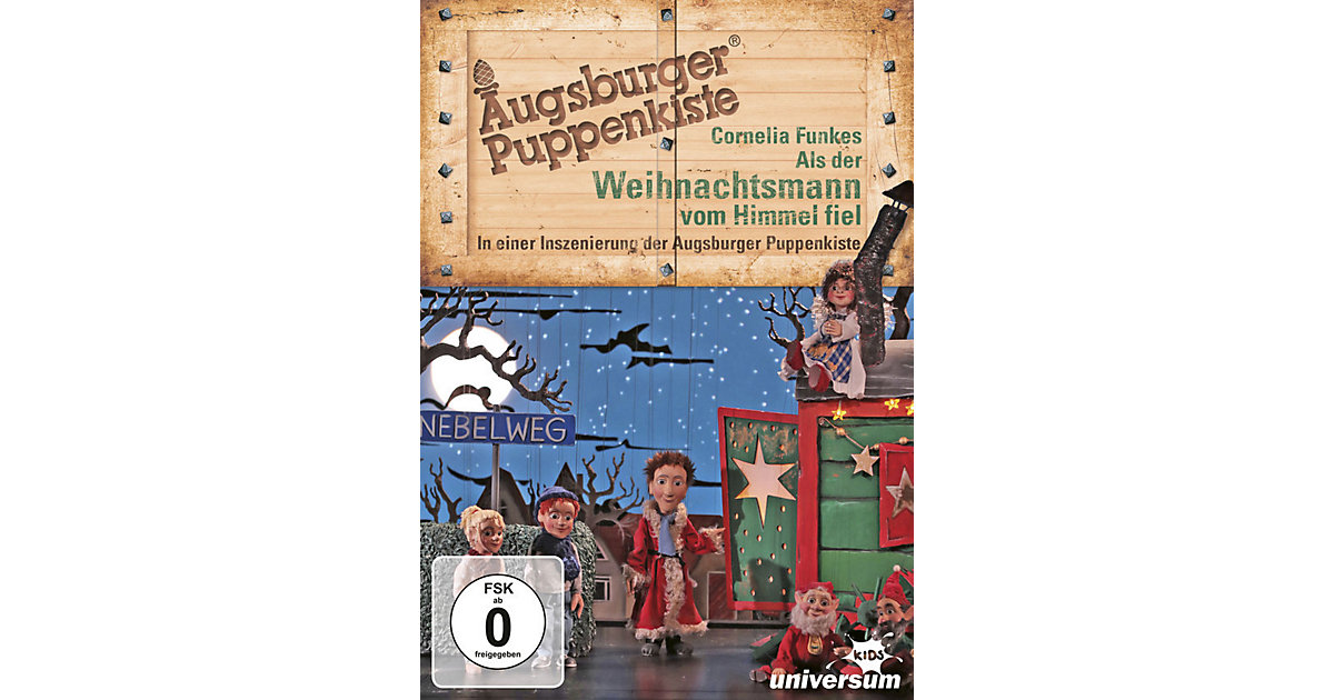 DVD Augsburger Puppenkiste - Als der Weihnachtsmann vom Himmel fiel Hörbuch