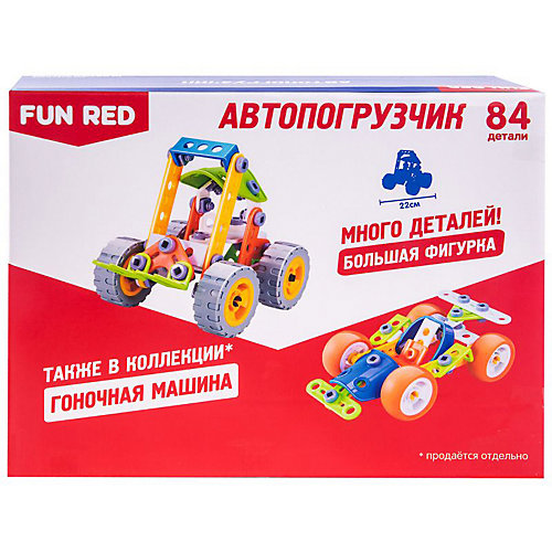 Гибкий конструктор Fun Red Автопогрузчик, 84 детали от Fun Red