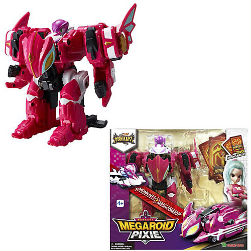 Фигурка-трансформер Young Toys "Monkart Bitcombo" Мегароид Пикси от Monkart