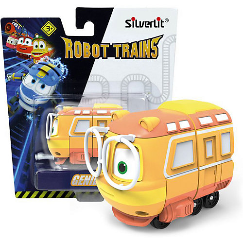 Коллекционный паровозик Silverlit Robot Trains Джинни от Silverlit