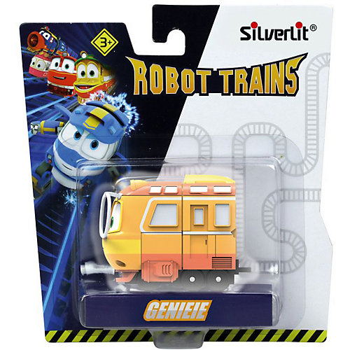 Коллекционный паровозик Silverlit Robot Trains Джинни от Silverlit