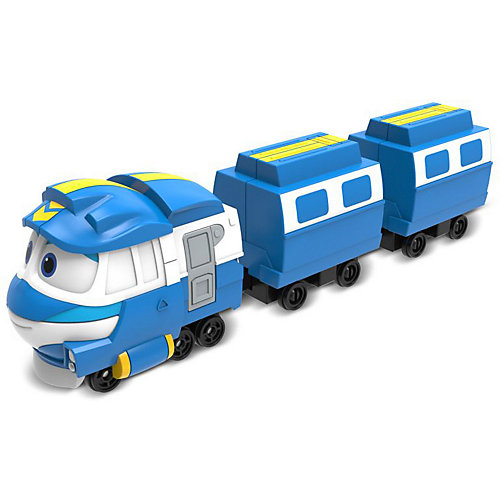 Паровозик с двумя вагонами Silverlit Robot Trains Кей от Silverlit