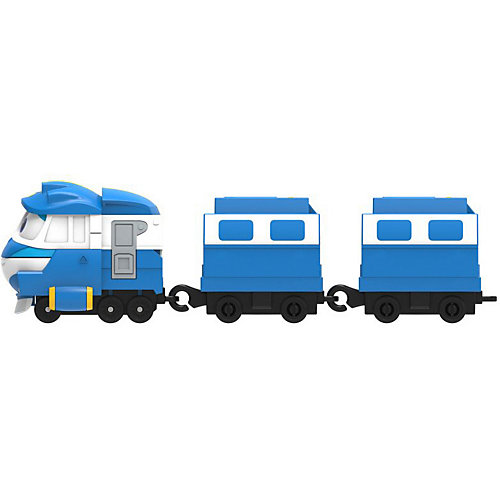 Паровозик с двумя вагонами Silverlit Robot Trains Кей от Silverlit