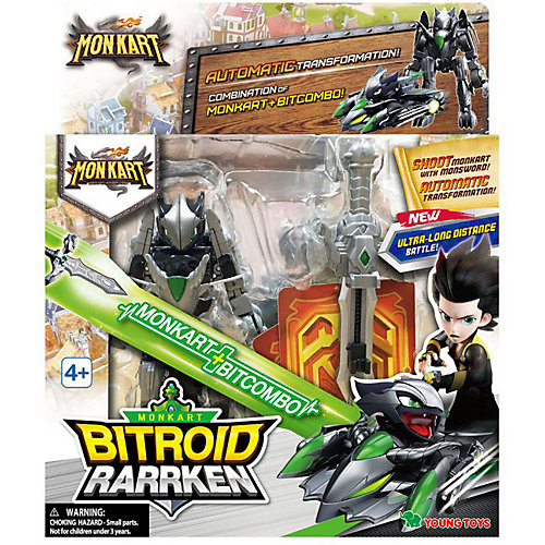 Фигурка-трансформер Young Toys "Monkart Bitcombo" Битроид Рарркен от Monkart