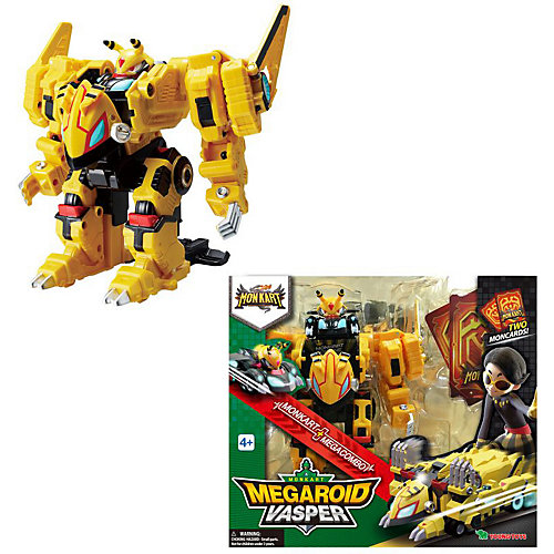 Фигурка-трансформер Young Toys "Monkart Bitcombo" Мегароид Васпер от Monkart