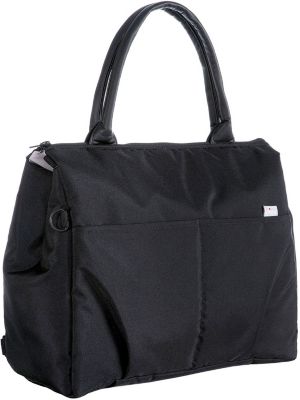 Wickeltasche Organizer Bag, Pure Black schwarz